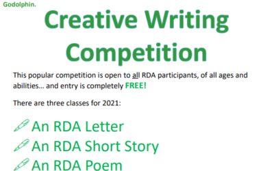 RDA creative writing competition